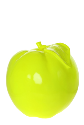 Pomme rsine jaune fluo