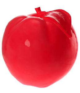 Pomme rsine rouge